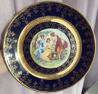 Роскошная коллекционная тарелка