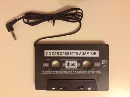 Адаптер переходник кассета aux линейный выход