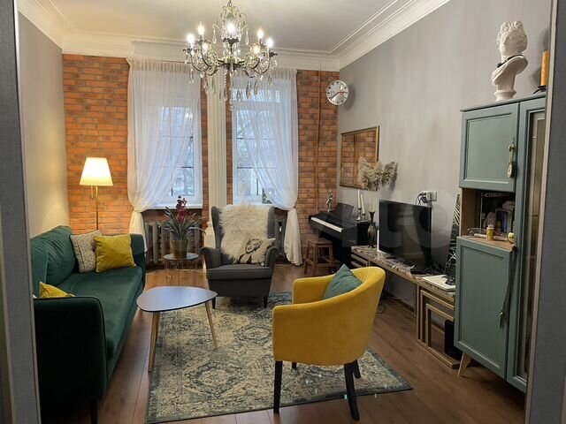 3-к. квартира, 72 м², 3/4 эт.