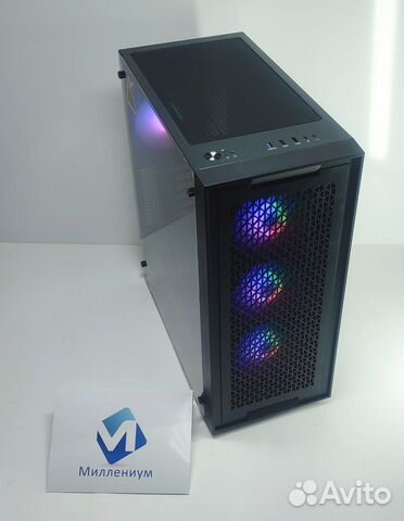 Игровой корпус Powercase Attica X4B (ATX, RGB)