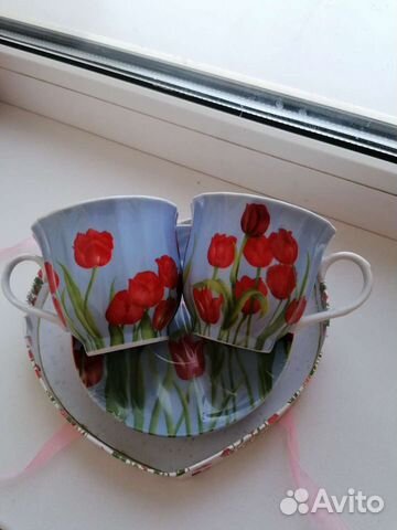 Чашка с блюдцем