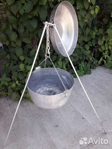 Казан алюминиевый 20 л б/у