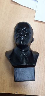 Статуэтка бюст В.И. Ленина. СССР. Металл