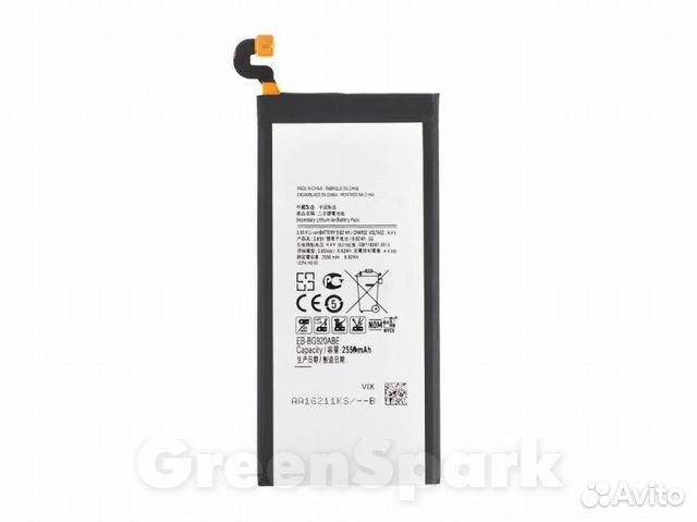 Аккумулятор для Samsung G920F/G920FD Galaxy S6/S6