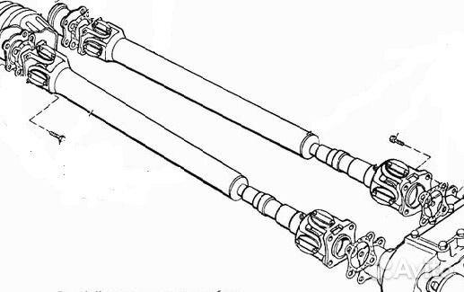 Кардан тдт-55, тлт-100 55-16-сб.103