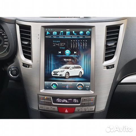 Магнитола Tesla Subaru Outback 4 Android qled