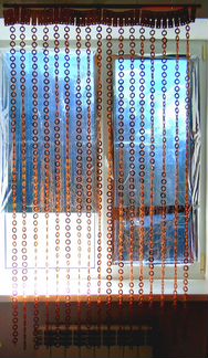 Декоративные шторы из дерева