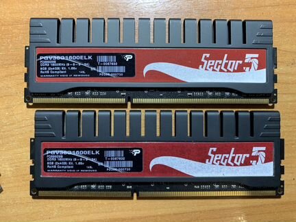 Оперативная память 4GB DDR3 1600MHz Patriot