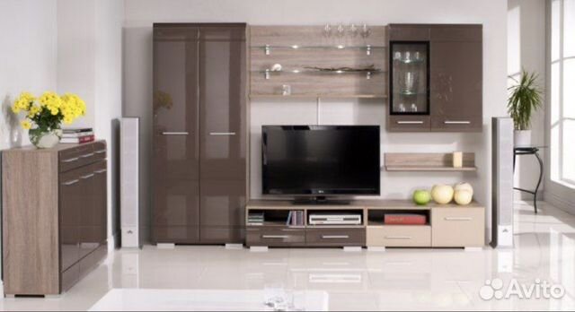 Гостиная Lazurit Биатрис сонома мокко