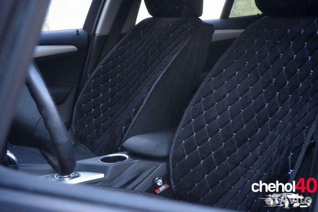 Чехлы-накидки на сиденья из Алькантары