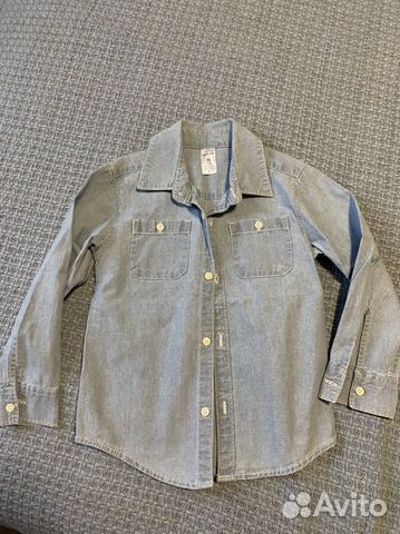 Рубашка джинсовая Картерс 4 года