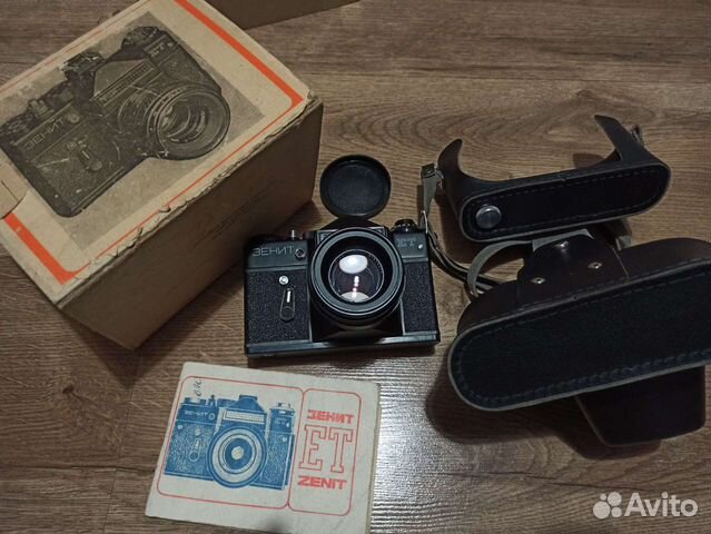 Новый Фотоаппарат Зенит объектив Гелиос 44-2