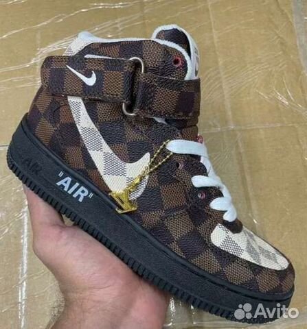 Кроссовки Nike Air Force & Louis Vuitton