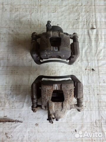 Суппорта передние Шевроле Авео Т-250