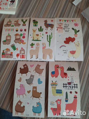 Детские переводные татуировки