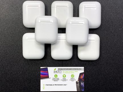 Оригинальные кейсы Apple AirPods 1 и 2 поколение