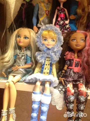 Куклы Эвер Афтер Хай и барби
