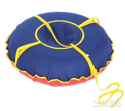 Санки-ватрушка, диаметр 75 см, низ пвх, верх ткань