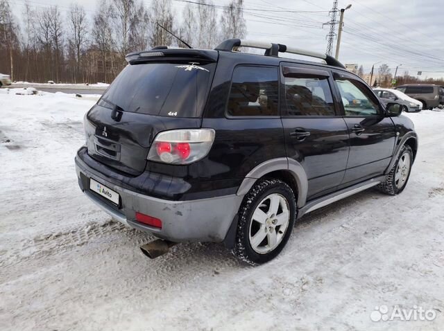 Mitsubishi Outlander 2.4 AT, 2004, 142 000 км