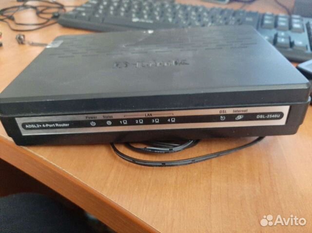 Маршрутизатор D-Link DSL-2540U
