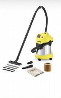 Строительный пылесос karcher wd 3 p premium