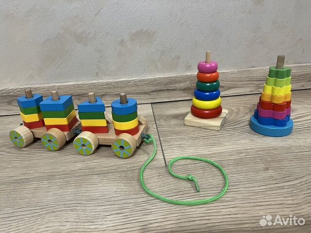 Деревянная пирамидка