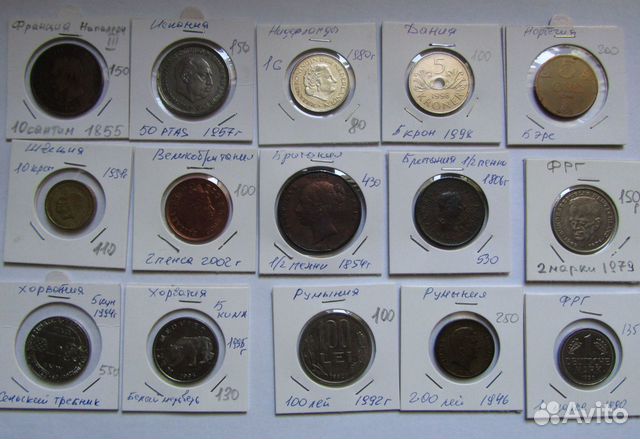 Монеты мира