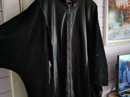 Куртка кожаная женская 68 размер
