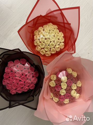 Шоколадные розы, букеты