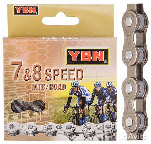 Цепь 1/2 X 3/32 116зв S52 для спортивного велосипе