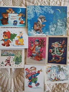 Открытки СССР чистые