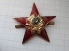 Звезда-кокарда на фуражку милиции ркм СССР