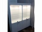 Витрина- шкаф со стеклянными полками объявление продам