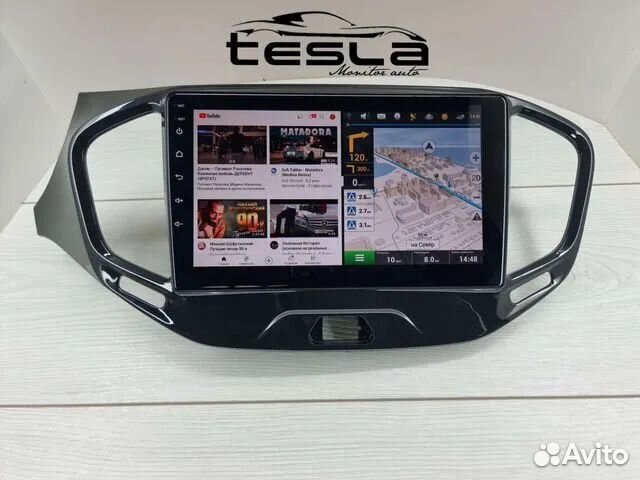 Магнитола 2/32гб LADA Vesta 9 дюймов android 10