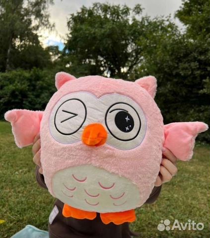 Сова с пледом 3 в 1