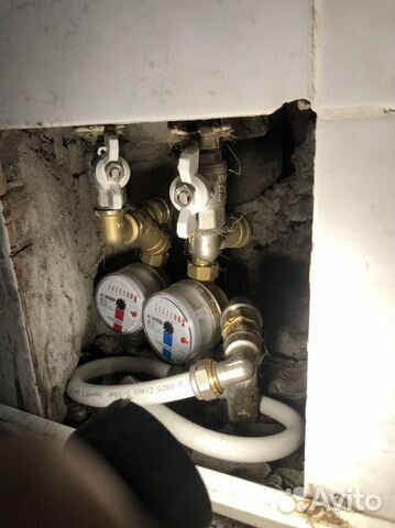 Поверка и Замена,установка счетчиков воды