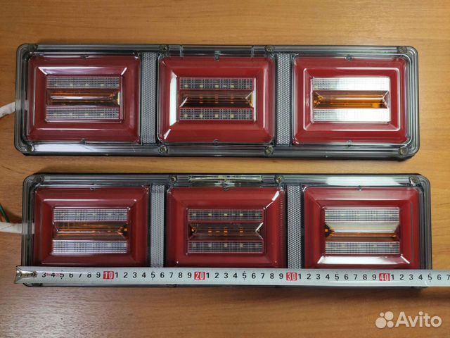 Задние фонари на Газель Камаз квадраты купить в Омске | Запчасти | Авито