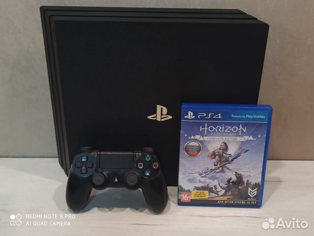 Sony Ps4 Pro 7108B + Horizon Zero Dawn, Trade In