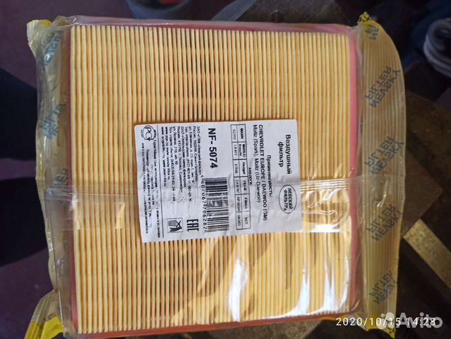 Фильтр воздушный на Matiz