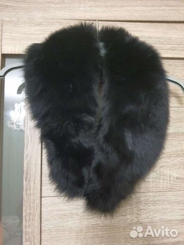Меховой воротник песец