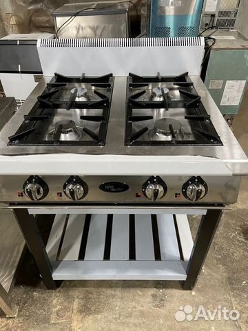 Плита газовая Grill Master Ф4пг/800 на подставке