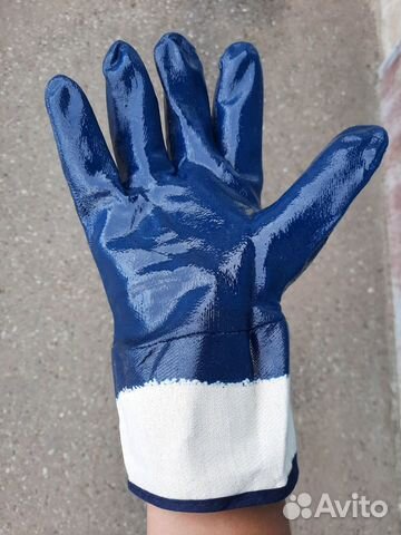 Перчатки мбс синие