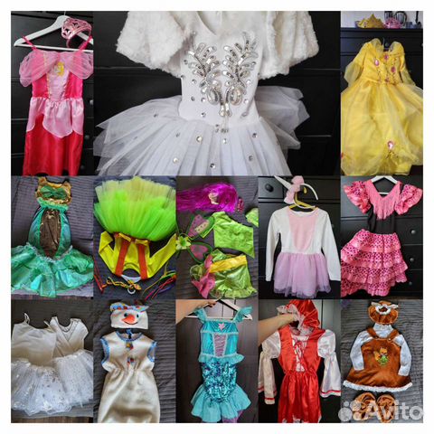 Продажа костюмов на девочку