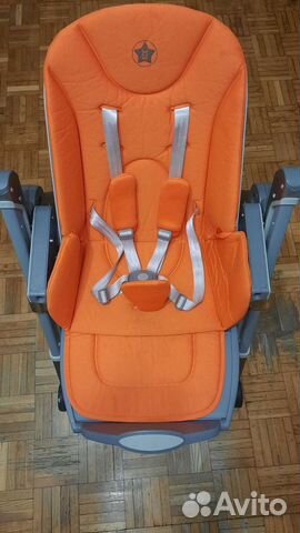 Стульчик для кормления be2me c809 оранжевый