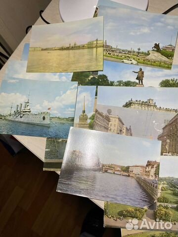 Открытки с видом Ленинграда 1961 г