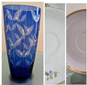 Ваза СССР, блюдца