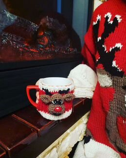 Бокал для кофе с чехлом