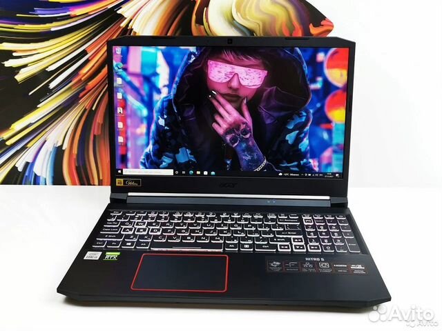 Acer Nitro 8 ядер core i5-10300H 16Gb RTX 3060 SSD
