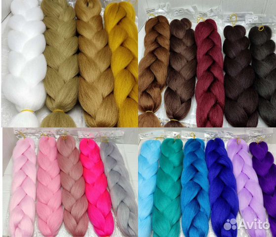 Канеколон для волос, длина 60 см, каниколон новый