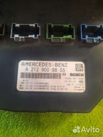 Блок SAM передний Mercedes W212 W204 A2129009805